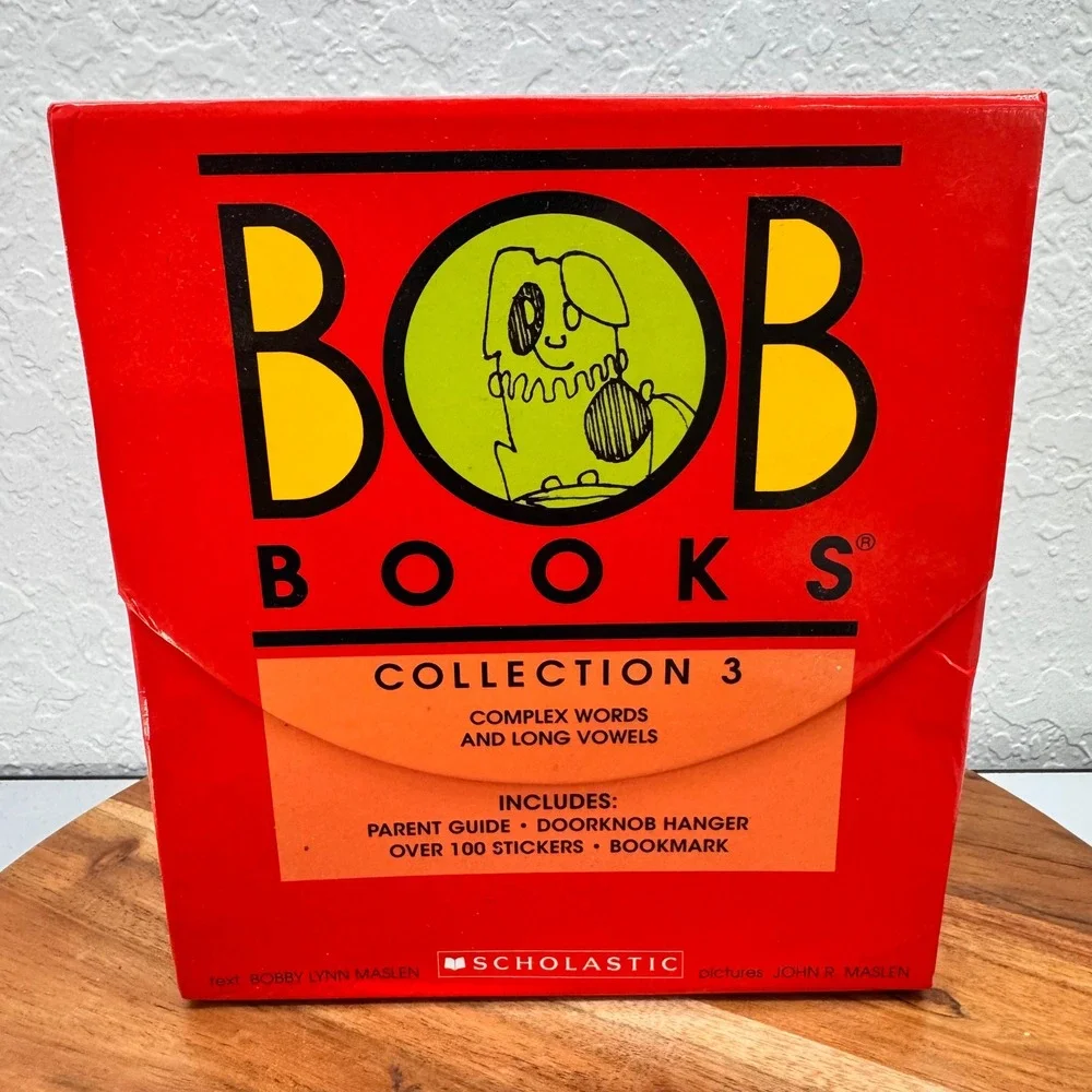 BOB Books Collection 3 Complete Set Complex Words Long Vowels Scholastic